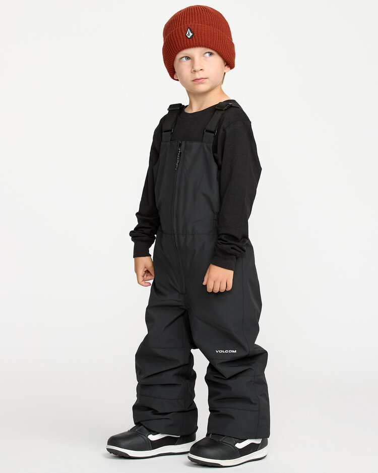 Volcom Volcom Little Flurry Ins Bib Overall (Toddler) 2026 | Black
