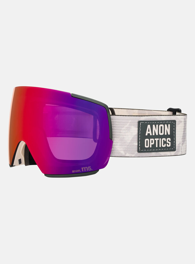 Anon Anon M5 Goggles 2026 | Sediment/Perceive Sunny Red