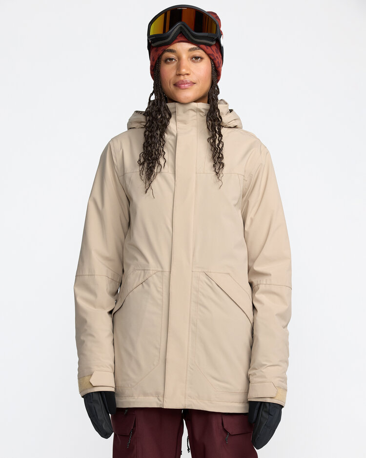 Volcom Volcom Shelter 20K 3D Stretch Jacket (Womens) 2026 | Oatmeal