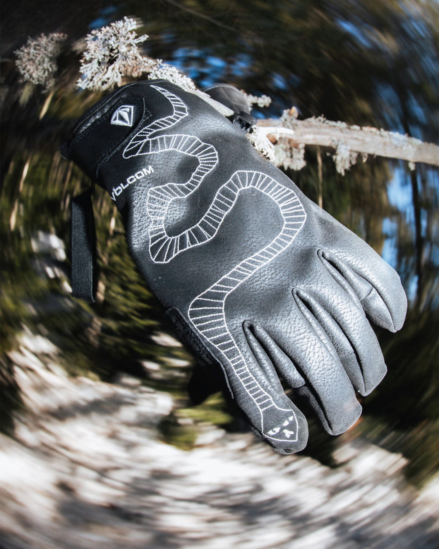 VOLCOM グローブ Volcom Hipee Glove (Mens) 2026 | Black - The Drop Rideshop