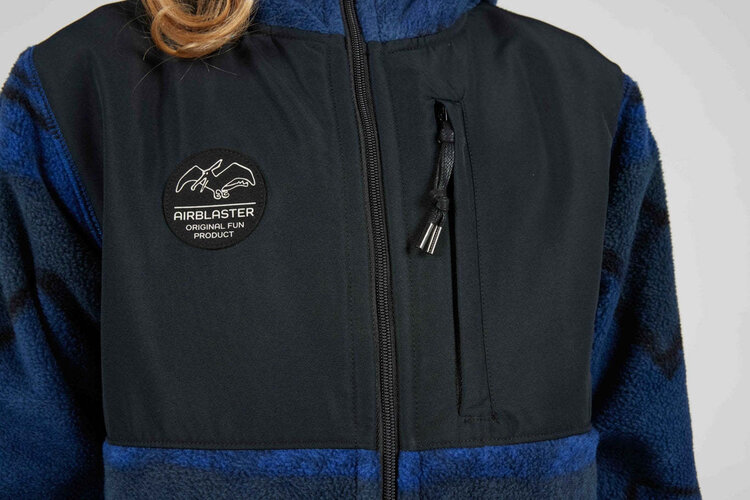 Airblaster Airblaster Fleece Jacket (Youth) 2026 | Dark Wave