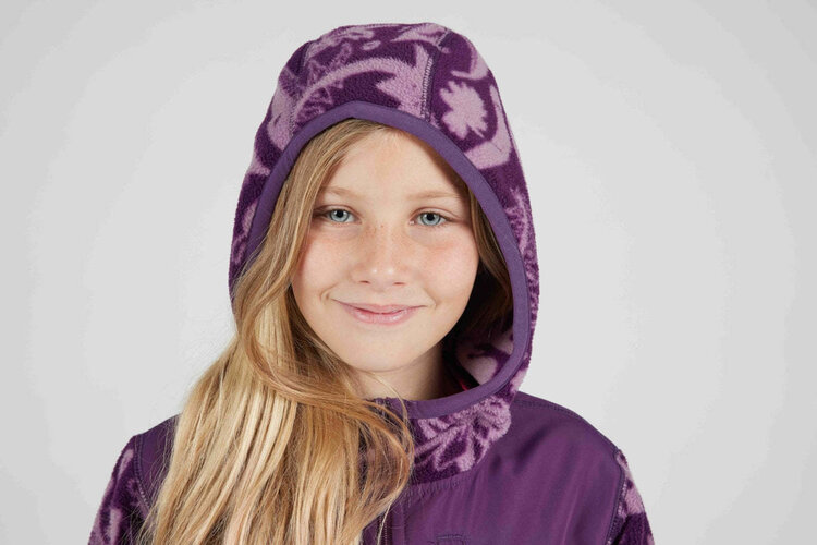 Airblaster Airblaster Fleece Jacket (Youth) 2026 | Blackberry Earth Life