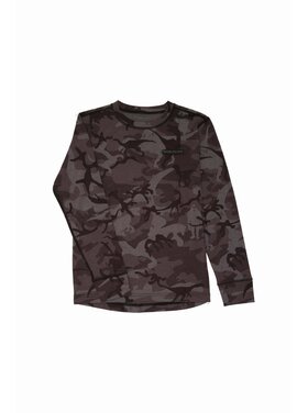 Airblaster Airblaster Base Layer Top (Youth) 2026 | Black Dinoflage