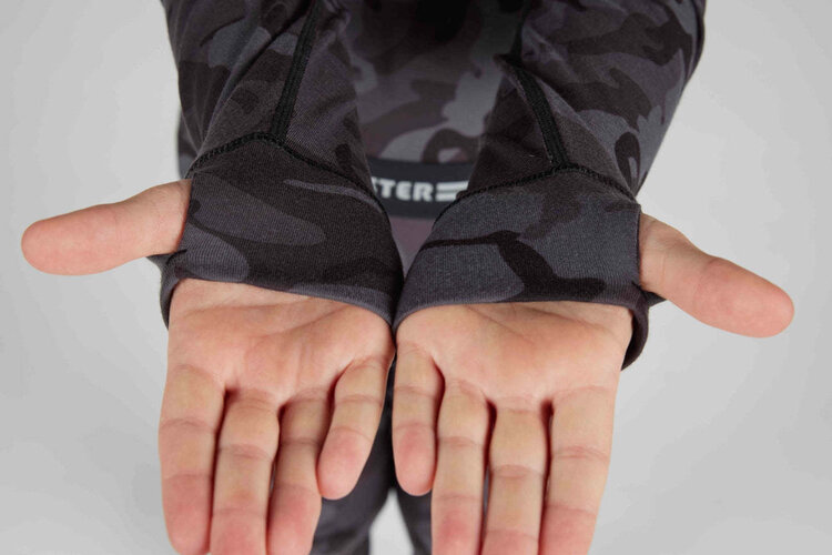 Airblaster Airblaster Base Layer Top (Youth) 2026 | Black Dinoflage