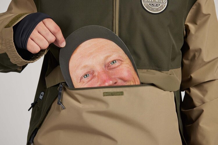 Airblaster Airblaster Trenchover Jacket (Mens) 2026 | Shroom