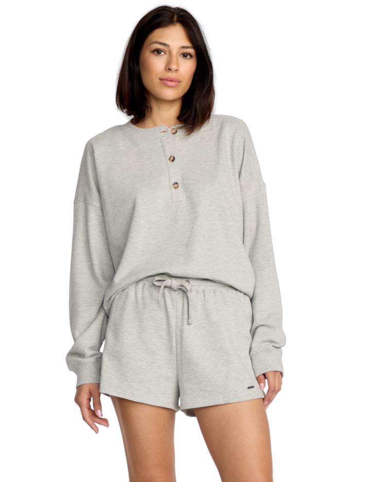 Volcom Volcom Lived In Fleece Short (Womens) | Heather Grey