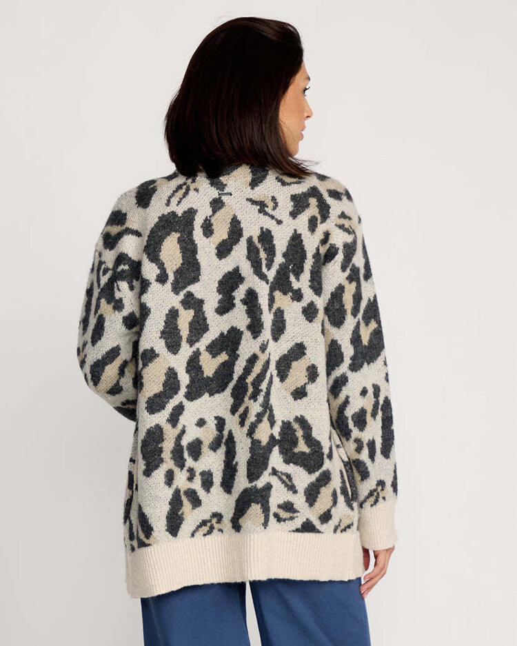 Volcom Volcom Wylding Out Cardi (Womens) | Animal Print