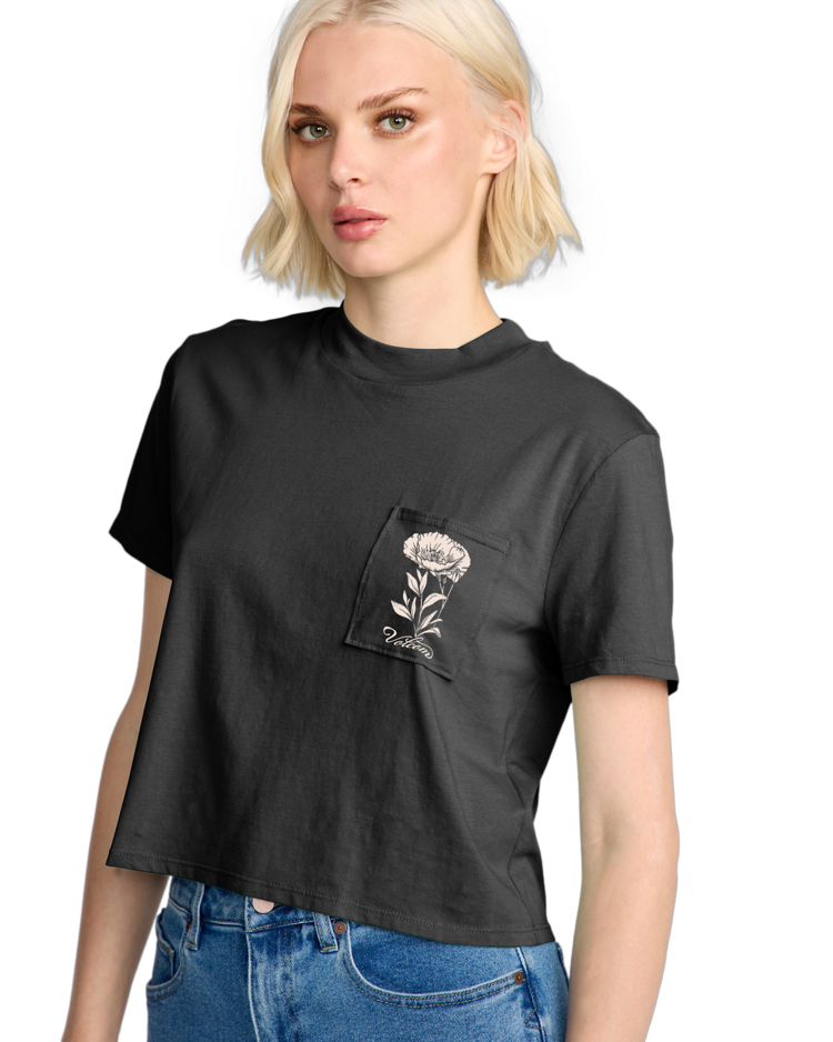 Volcom Volcom Pocket Dial Tee (Womens) | Vintage Black