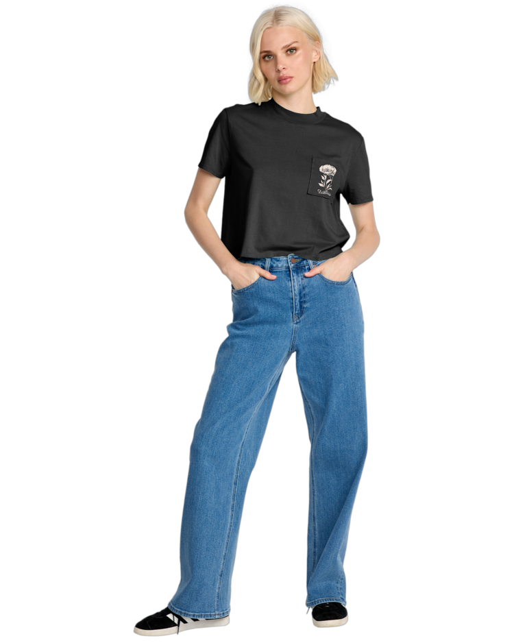 Volcom Volcom Pocket Dial Tee (Womens) | Vintage Black