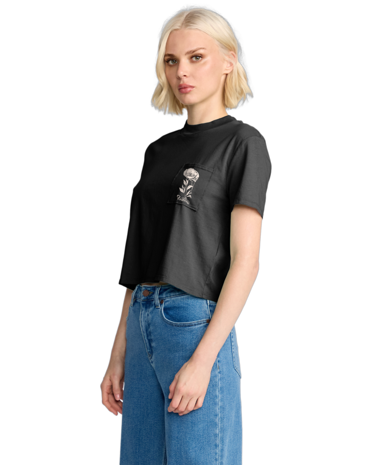 Volcom Volcom Pocket Dial Tee (Womens) | Vintage Black