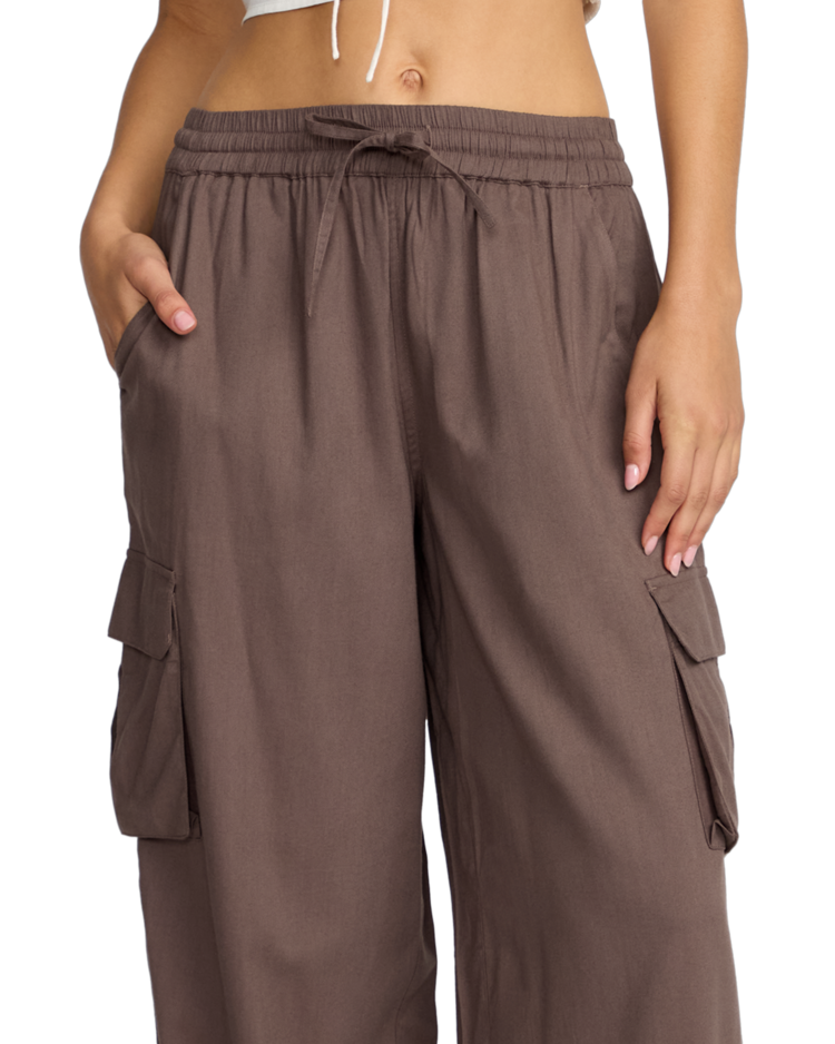 Volcom Volcom Lived In Beach Pant (Womens) | Black Plum