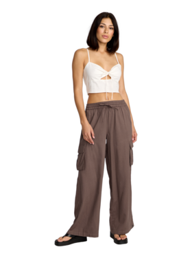 Volcom Volcom Lived In Beach Pant (Womens) | Black Plum