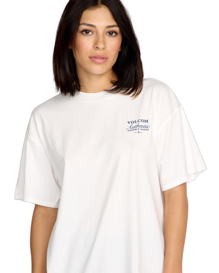 Volcom Volcom Stones Throw Tee (Womens) | Star White