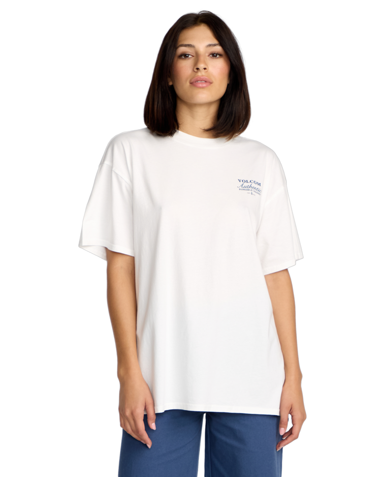 Volcom Volcom Stones Throw Tee (Womens) | Star White