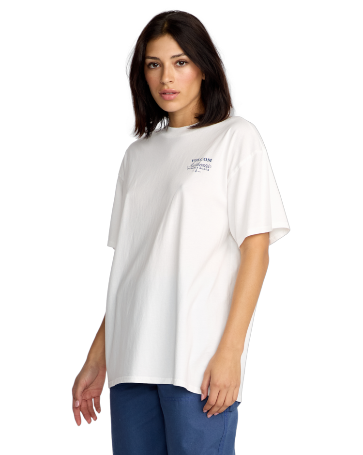 Volcom Volcom Stones Throw Tee (Womens) | Star White