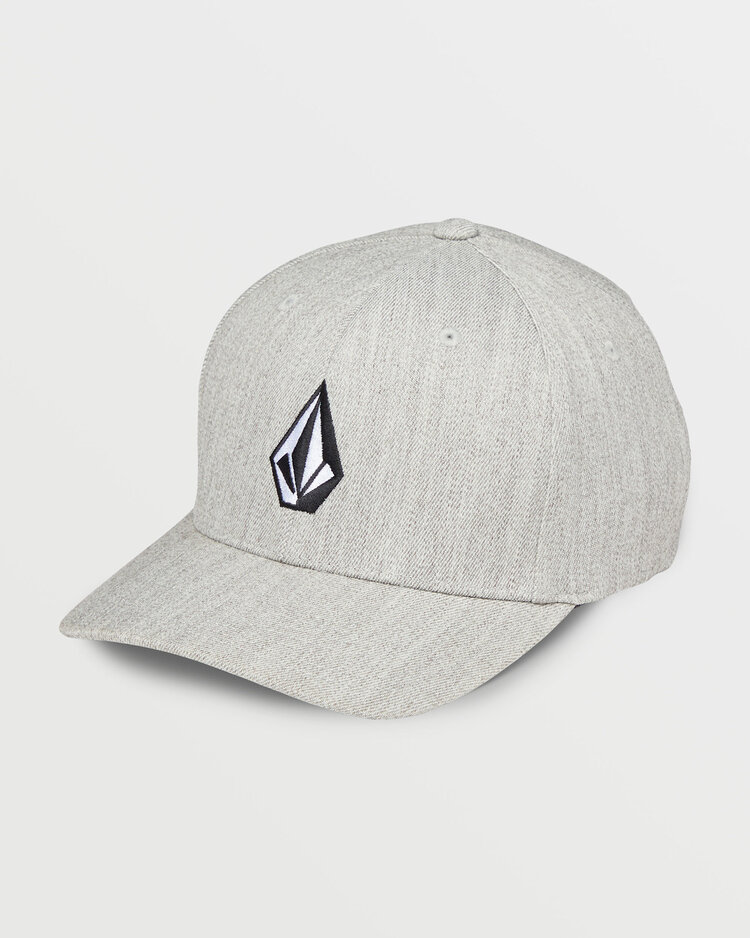 Volcom Volcom Full Stone Hthr Flexfit Hat (Mens) | Grey Vintage