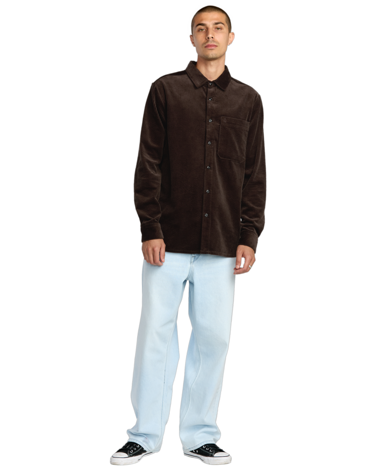 Volcom Volcom Fostered Ls (Mens) | Cacao
