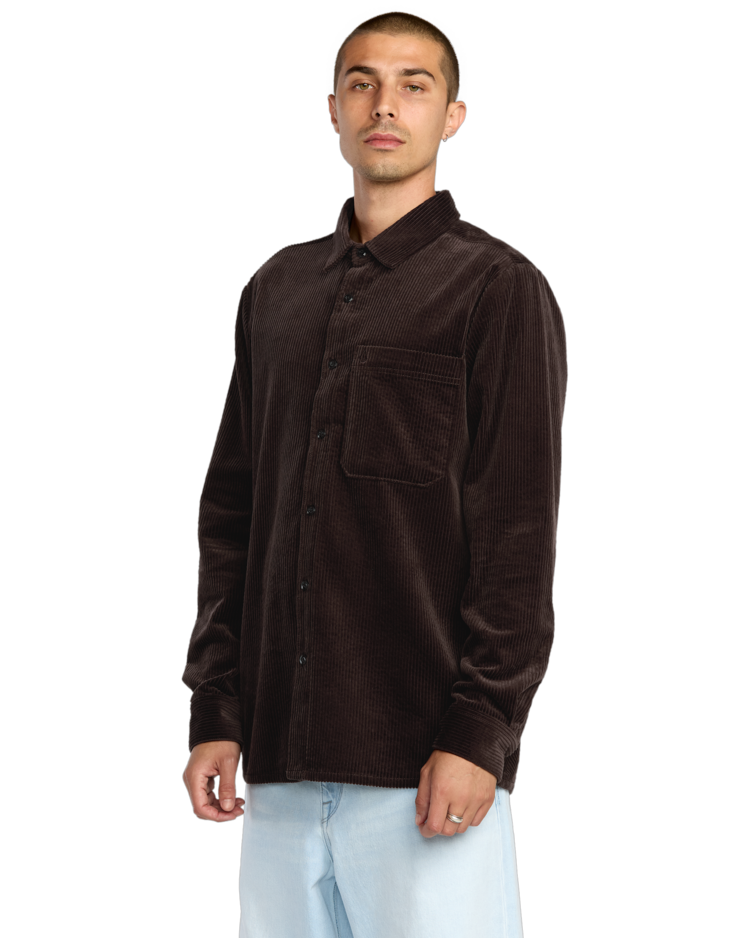 Volcom Volcom Fostered Ls (Mens) | Cacao