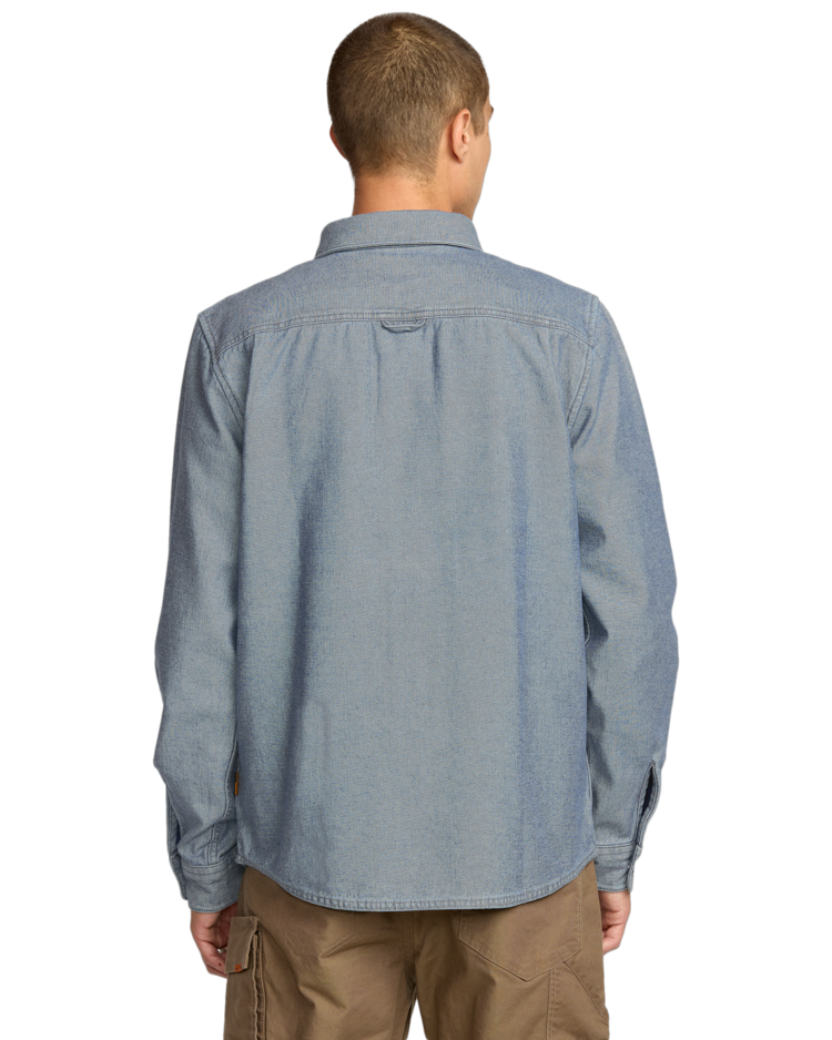 Volcom Volcom Levelstone Ls (Mens) | Blue Wash