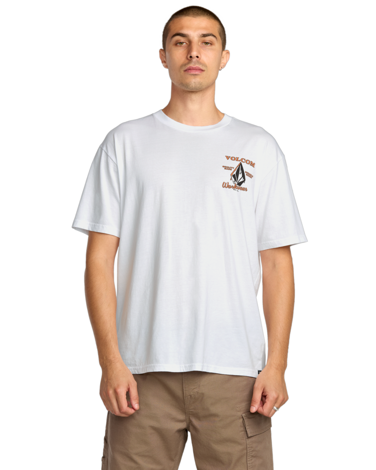 Volcom Volcom Enamel Sst (Mens) | White