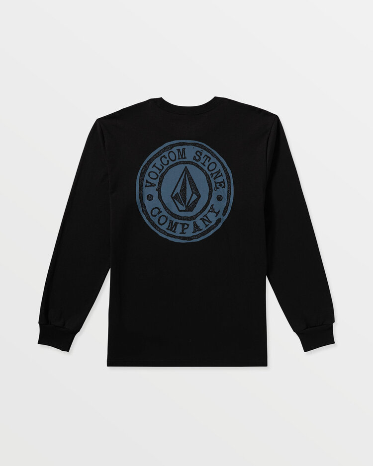 Volcom Volcom Logo Stamp Lst (Mens) | Black