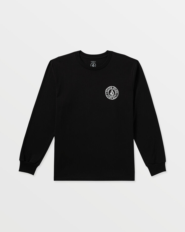 Volcom Volcom Logo Stamp Lst (Mens) | Black