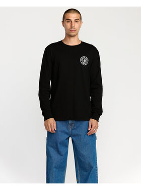 Volcom Volcom Logo Stamp Lst (Mens) | Black