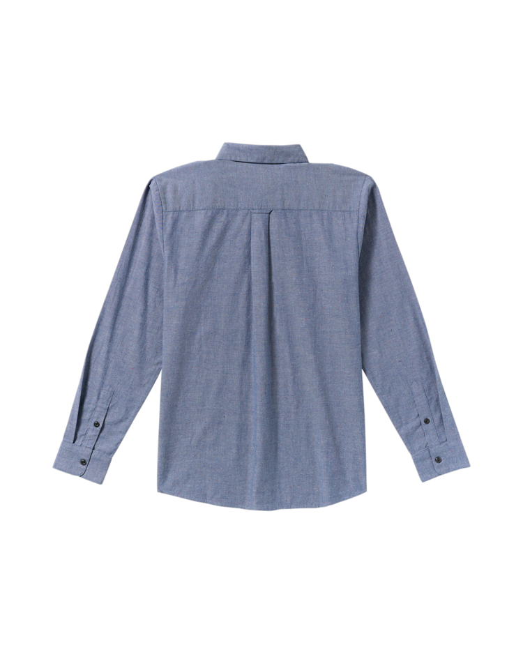 Volcom Volcom Date Knight Ls (Mens) | Blue Wash