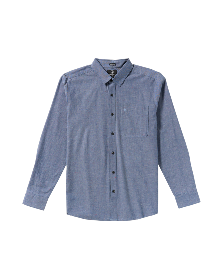 Volcom Volcom Date Knight Ls (Mens) | Blue Wash
