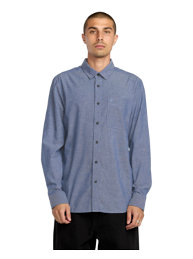 Volcom Volcom Date Knight Ls (Mens) | Blue Wash