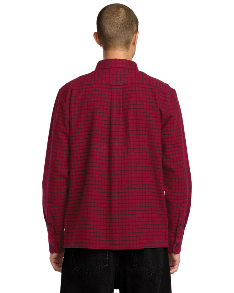 Volcom Volcom Augustone Ls (Mens) | Merlot