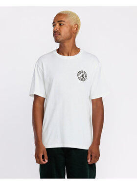 Volcom Volcom Logo Stamp Sst (Mens) | White