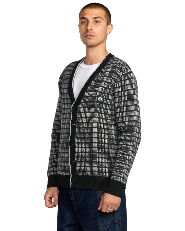 Volcom Volcom Povj Cardigan (Mens) | Black