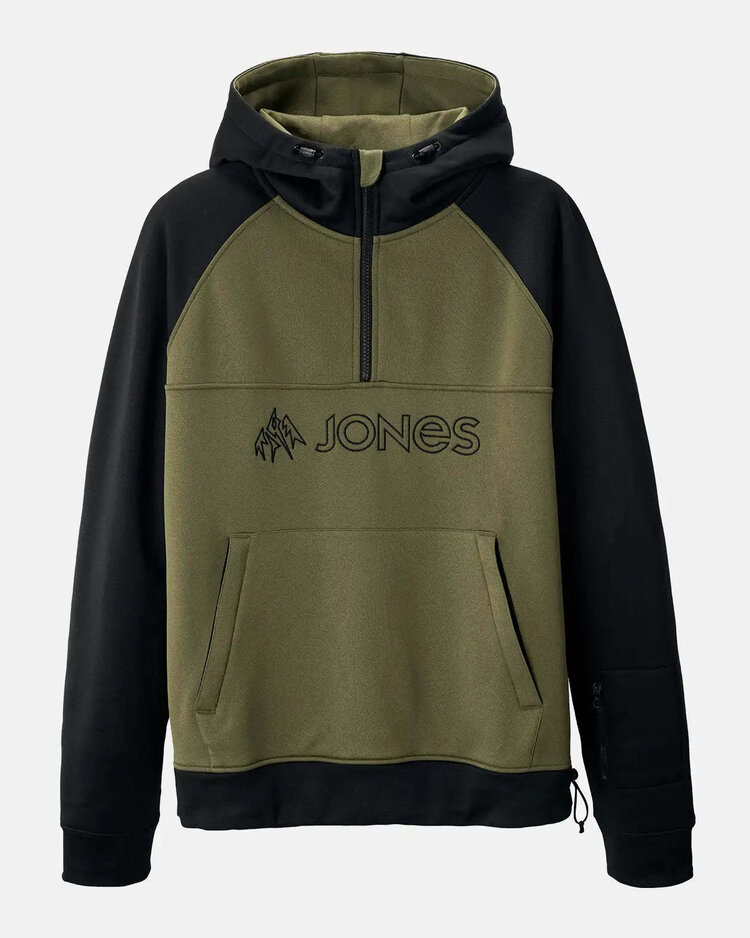 Jones Jones Rec Riding Hoodie (Mens) 2026 | Moss Green