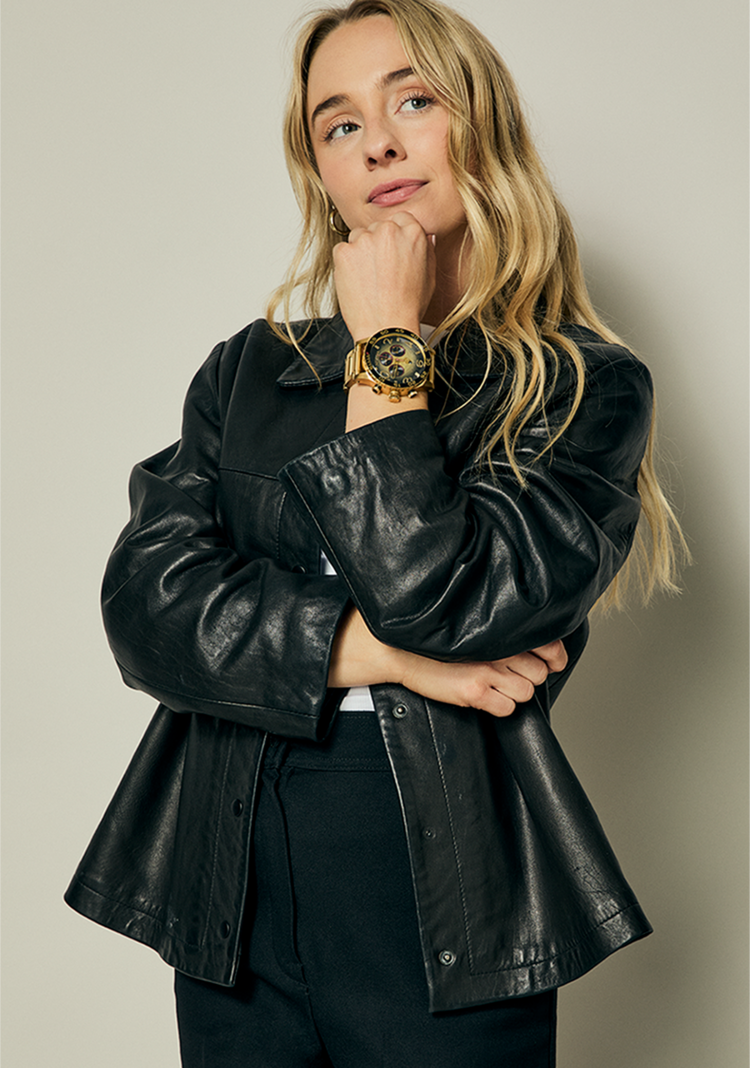 Nixon Nixon 51-30 Chrono | 4th Dim Gold/Black