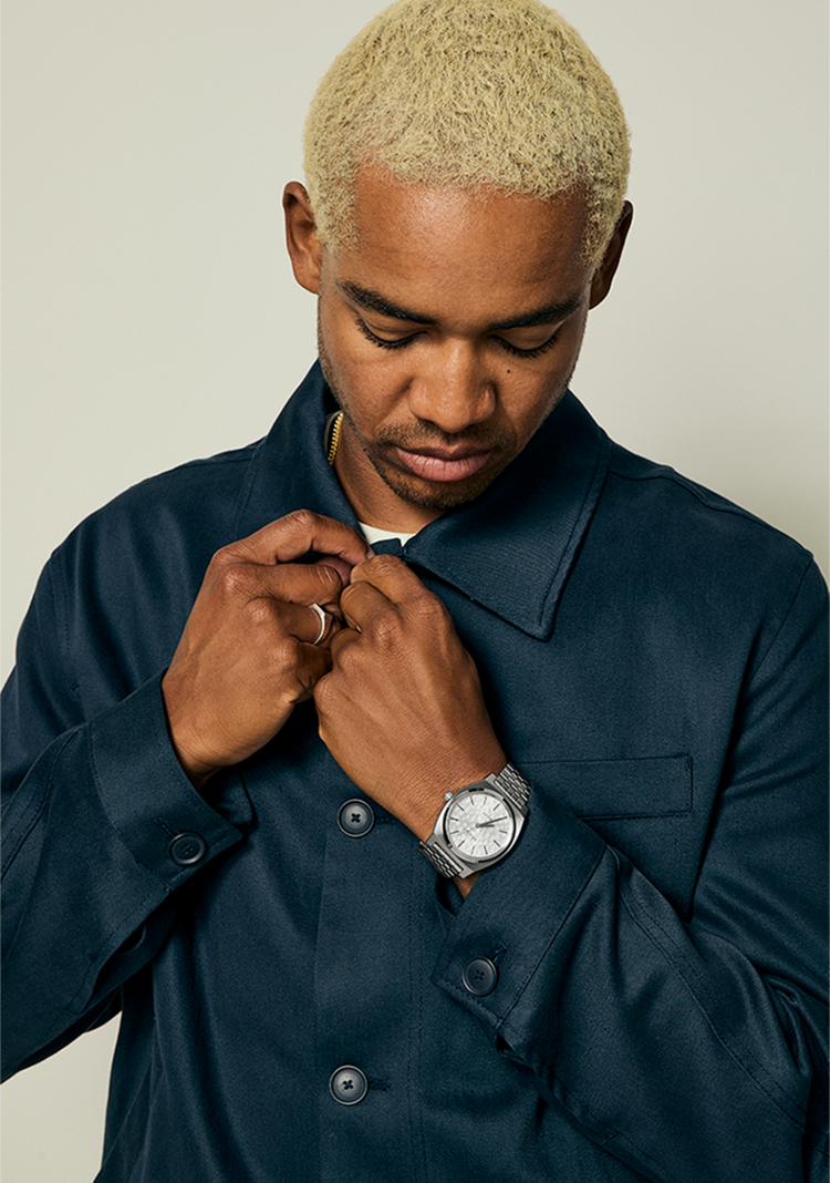 Nixon Nixon Time Teller Solar | Silver/Snow