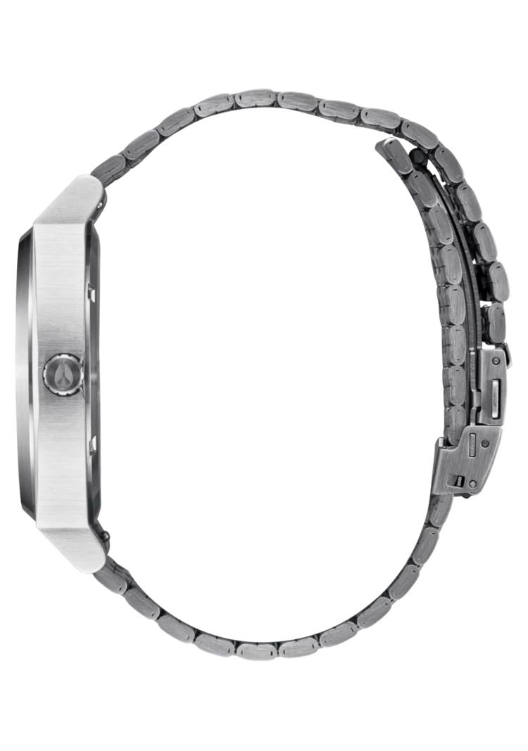 Nixon Nixon Time Teller Solar | Silver/Snow