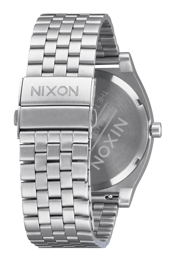 Nixon Nixon Time Teller Solar | Silver/Snow