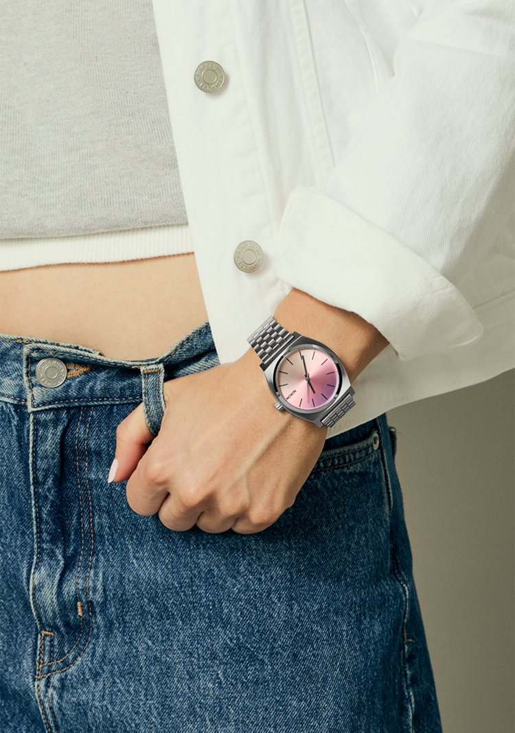Nixon Nixon Time Teller | Silver/Dawn