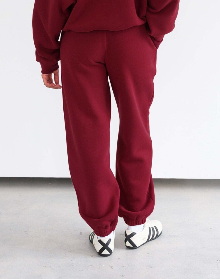 Brunette Brunette Uplift Oversized Jogger | Cognac/White