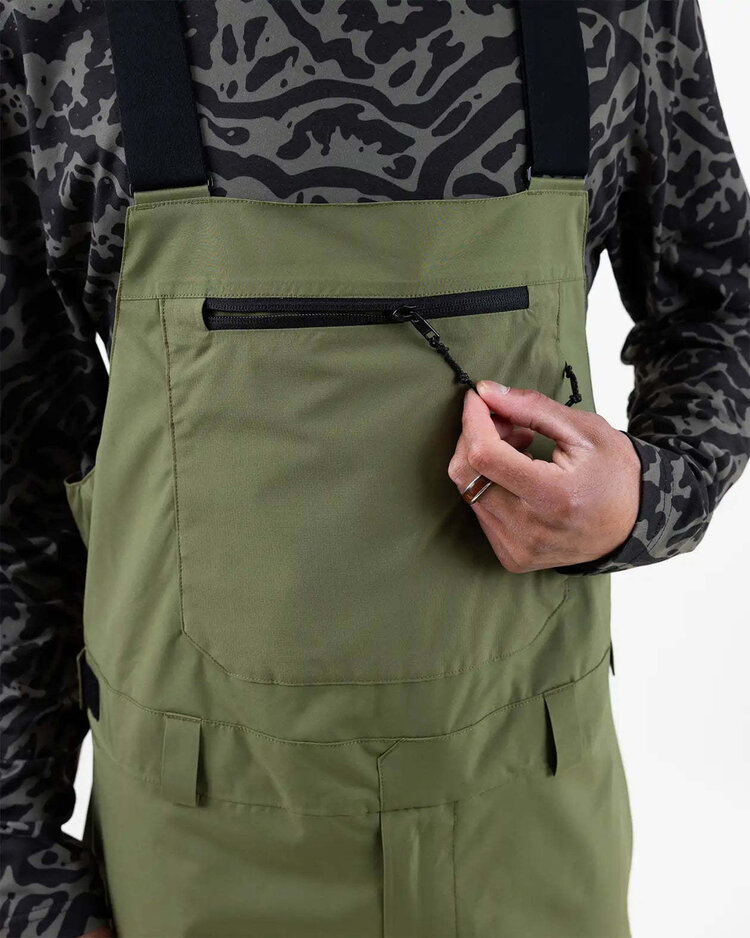 Jones Jones Mtn Surf Rec Bib (Mens) 2026 | Moss Green