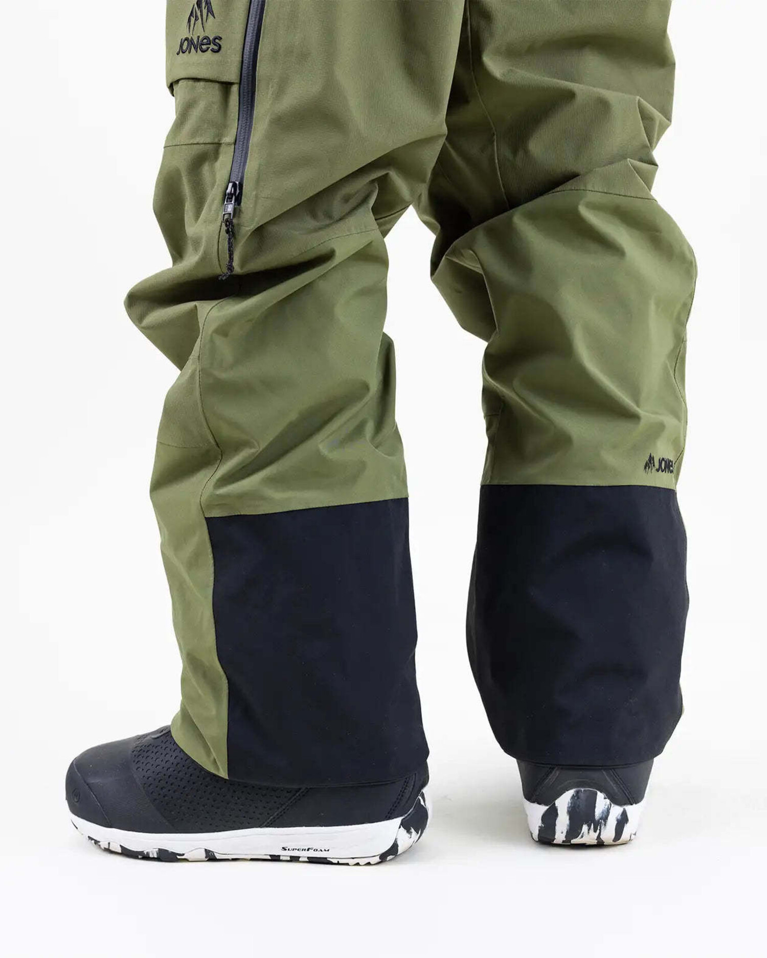 Jones Mtn Surf Rec Bib (Mens) 2026 | Moss Green - The Drop Rideshop