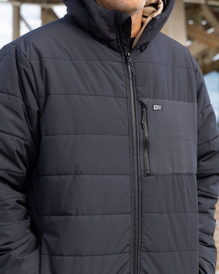 Salty Crew Salty Crew Barrier Hooded Jacket (Mens) | Black