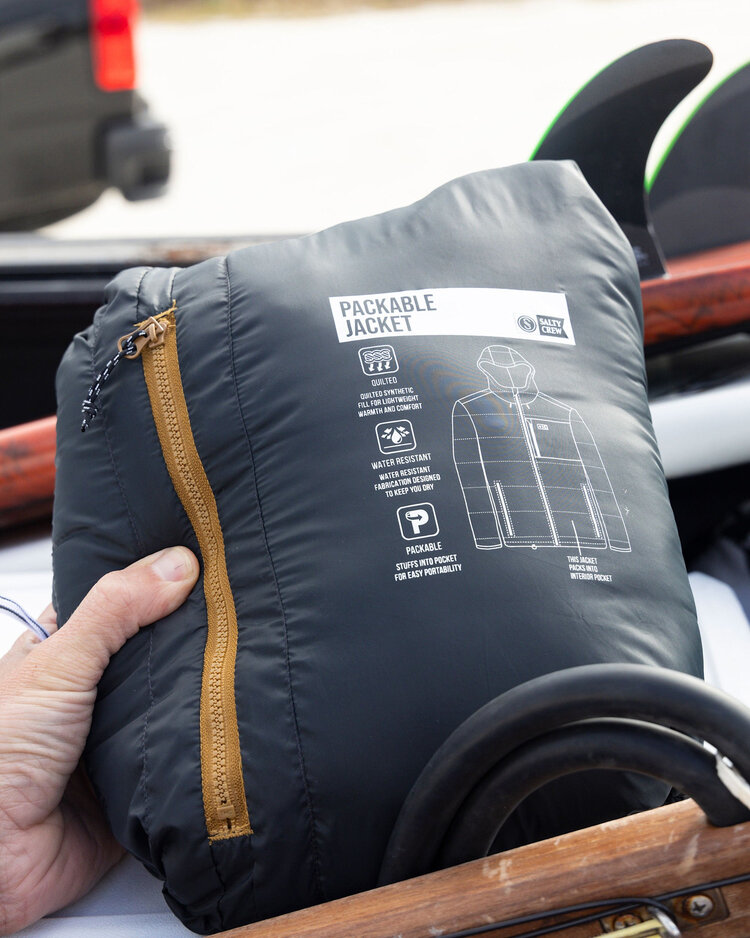 Salty Crew Salty Crew Barrier Hooded Jacket (Mens) | Bronze Brown