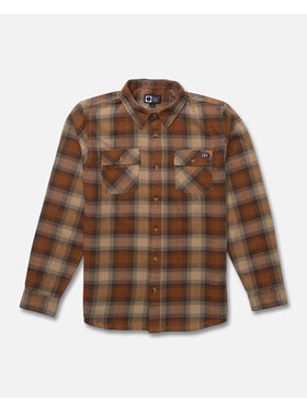 Salty Crew Salty Crew Daybreak Flannel (Mens) | Friar Brown