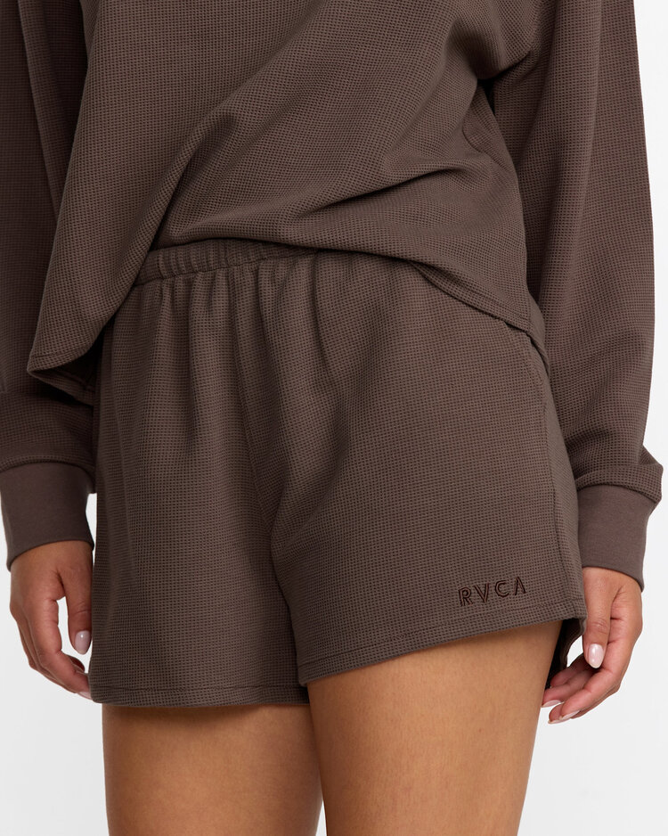 RVCA Rvca Glory Waffle Short (Womens) | Bear Brown