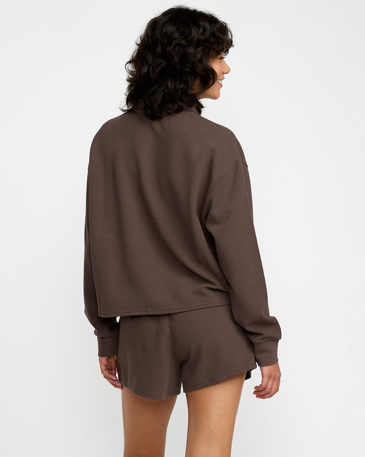 RVCA Rvca Glory Waffle Short (Womens) | Bear Brown