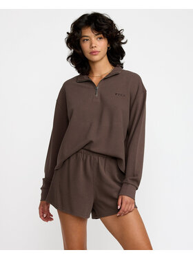 RVCA Rvca Glory Waffle Short (Womens) | Bear Brown