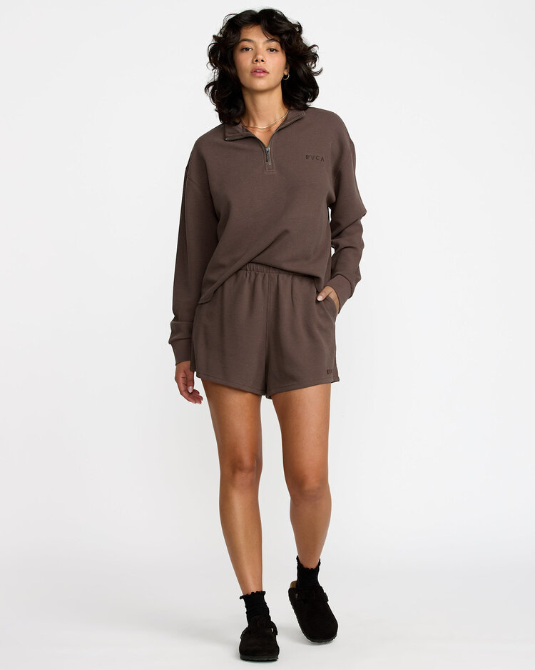 RVCA Rvca Glory Waffle Short (Womens) | Bear Brown