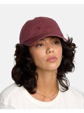 RVCA Rvca Forever Dad Hat (Womens) | Burnt Red